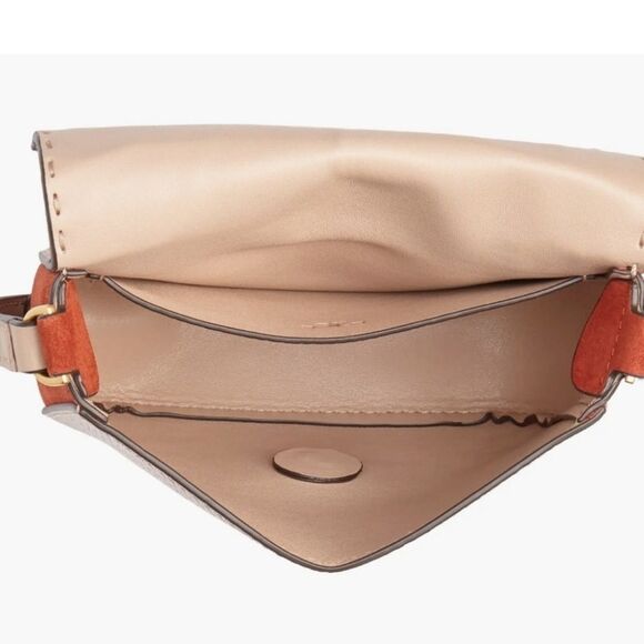 Tory Burch Mcgraw Croc Embossed Crossbody - Picture 4 of 12